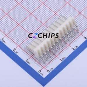 FWF25402-S12B22W1B-A Wire-to-Board Pin Header Bent Lead Through Hole,P=2.54mm Connector 1x12P 2.54mm Right Angle Insert 12P - Product Image 1