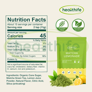 Bio Premium Ceremonial Grade Matcha Grüntee Pulver <span class=keywords><strong>Instant</strong></span> Matcha Limonade - Product Image 3