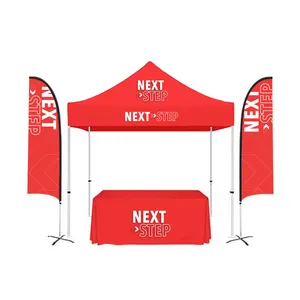 Outdoor Advertising Trade Show Tent Booth Exhibition Event Canopy Custom Printed 10x10 Trade Show Equipment