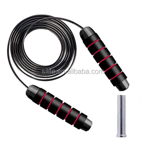 <span class=keywords><strong>Corde</strong></span> à <span class=keywords><strong>sauter</strong></span> portable et légère pour l'exercice <span class=keywords><strong>quotidien</strong></span> à domicile, réglable - Product Image 4