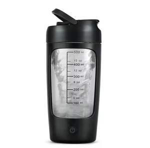 Bouteille de shaker de protéines avec mélangeur étanche à boule de mélange en acier inoxydable pour lait et <span class=keywords><strong>café</strong></span> Bouteille d'eau élégante pour boire - Product Image 1