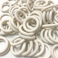 Bagues en Agate Naturelle Blanche, Pierre Précieuse Personnalisée, Coupe Ronde Brillante pour la Fabrication de Bijoux, Vente en Gros
