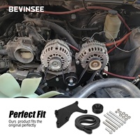 Kit de support d'alternateur double BEVINSEE Truck LS pour moteur Chevy GM Vortec V8 4.8L 5.3L 6.0L 6.2L