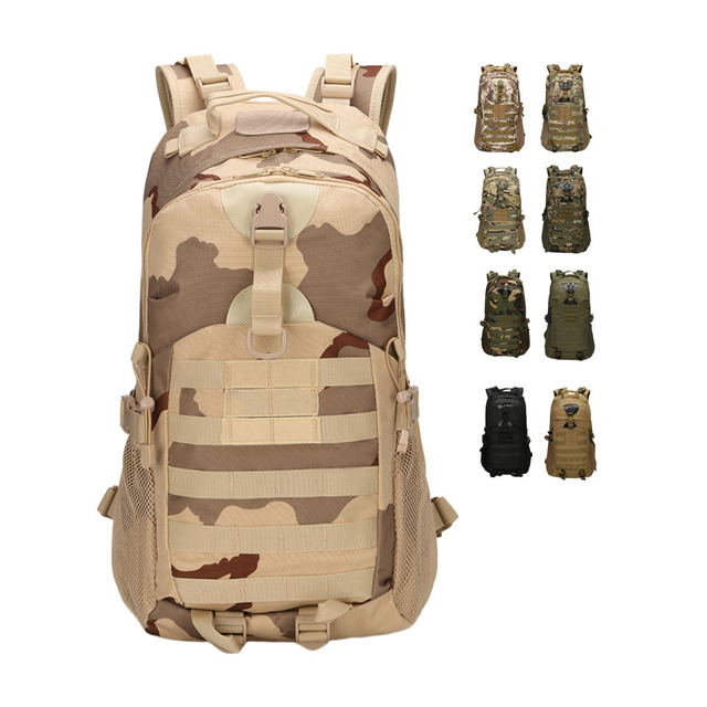 Customizable Tactical Combat Backpack 800D Oxford Zipper Waterproof Molle Molle System 20-36L Camping Hiking Travel OEM ODM