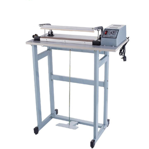 Machine de scellage à bande continue portable électrique à pédale pour sacs en plastique, facile à utiliser, pour usage domestique et commercial - Product Image 1
