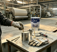 Diluant de revêtement haute température Weishibao, réducteur de solvant résistant à la chaleur pour application de peinture époxy par pulvérisation, fût de 15 kg