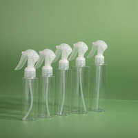 Botol Semprot Plastik PET Isi Ulang 100ml 120ml 150ml 200ml 250ml Set Botol Semprot Kabut Kosong untuk Parfum