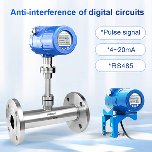 Giấy chứng nhận CE nhiệt Khối lượng khí đo lưu lượng thép không gỉ Hydro khối lượng lưu lượng kế khí công nghiệp Dòng Xoáy mét - Product Image 3