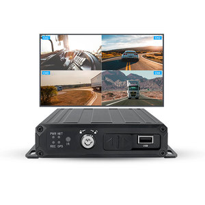 Nouvelle arrivée, système de caméra de bus MDVR personnalisé, H265, carte SD DVR, 1080P, 4CH, DVR mobile - Product Image 1