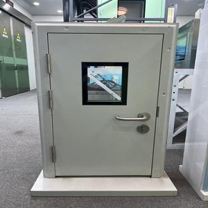 Layar timah tiga panel kualitas tinggi untuk ruang CT perlindungan radiasi rumah sakit hewan peliharaan 2mmpb layar pelindung timah - Product Image 1