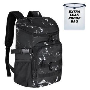 Leakproof Insulated Polyester Cooler <b>Backpack</b> Lightweight Soft Large <b>Lunch</b> <b>Bag</b> 24L Picnic Tourist <b>Backpack</b> - Product Image 1
