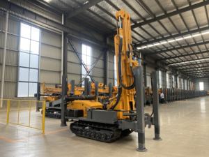 220V 자동 DTH 드릴 장비 180 미터 물 우물 회전 200m 광산 드릴 장비 디젤 엔진 코어 모터 부품 농장 - Product Image 3