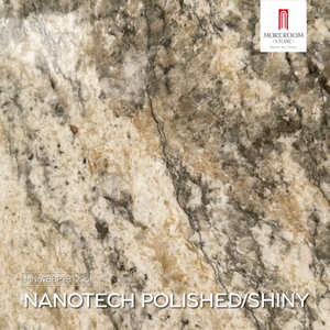 1200x2800mm Shangri-<span class=keywords><strong>La</strong></span> losa de mármol pulido amarillo antideslizante superficie brillante Panel de pared de piedra sinterizada para sala de estar - Product Image 3