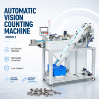 Machine de comptage automatique par vision avec alimentateur élévateur, compteur optique de haute précision pour boulons, vis et attaches (emballage)