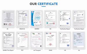 스마트 도어 잠금 전자 키 및 카드 리더기에 대한 OEM 충전식 리튬 폴리머 배터리 <span class=keywords><strong>3.7V</strong></span> 800mAh <span class=keywords><strong>LiPO</strong></span> 배터리 - Product Image 6