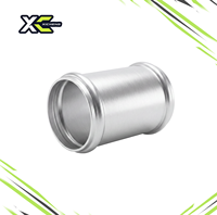 Raccord de Tuyau de Radiateur Droit en Aluminium Billet 1.25 1.5 1.75 Pouces avec Extrémités Doublement Perlées pour Système de Refroidissement Automobile OEM ODM