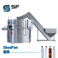 Ligne de tri et d'agencement de bouteilles ShouFan entièrement automatisée par PLC - Anti-vibrations, faible bruit, entretien simple, pour film, bois, PET, verre