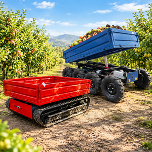 KYLIN K1200 Véhicule Agricole Autonome Mini-Dumper Électrique Télécommandé <span class=keywords><strong>Brouette</strong></span> Motorisée 600kg Auto-chargeante OEM - Product Image 1