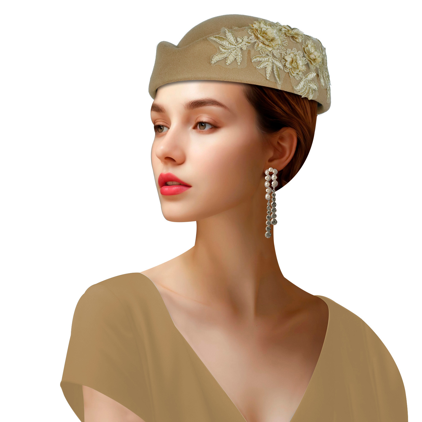 Ladies Occasion Elegant Hats - British Felt Church Headgear