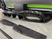 TAKD Style fibre de carbone sèche lèvre avant diffuseur arrière jupe latérale miroir canards évent pour Mercedes Benz W118 CLA45 AMG 2020-2023
