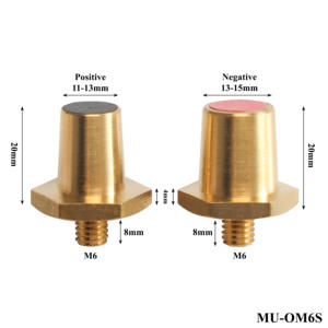 Ensemble d'adaptateurs de bornes de vis pour batterie au lithium électrique en laiton pour voiture automobile, moto marine - Product Image 2