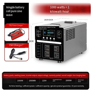 Lithium Iron Phosphate Outdoor <b>Mobile</b> Power Supply 220V Large Capacity Household Portable Energy Storage Camping <b>Battery</b> LM-C100 - Product Image 4