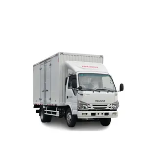 High Quality 3/4/5 Tons 4x2 Isuzu Van Trucks diesel cargo truck camiones low cost
