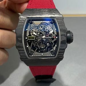 Montres mécaniques entièrement automatiques fabriquées en usine avec cadran, indicateur de réserve de marche, bracelet en acier inoxydable - Design de luxe et tendance - Product Image 1