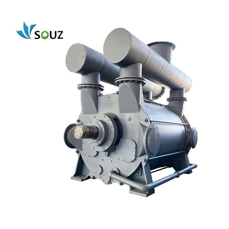 Factory Customization 2BE Series Large Capacity Electric 90KW 160KW 200KW 280KW Liquid Ring 2BE 420 Single Stage Vacuum Pump