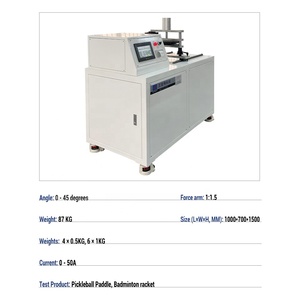 Schläger Torsion widerstands prüfmaschine Kugel schläger Drehmoment festigkeit prüfer Badminton schläger Drehmoment leistungs prüfgerät - Product Image 4