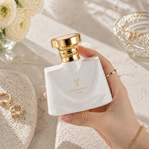 Wholesale Custom Silk Printed Logo Mini 30ml 50m 100ml Round Luxury Perfume <b>Bottle</b> Round Cap Perfume <b>Bottle</b> with <b>Box</b> - Product Image 1