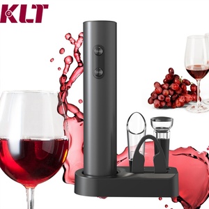 Hot Selling Promotional Gifts <b>Battery</b>-<b>operated</b> Wine Opener Set Automatic Electric Wine Opener for Wedding Gift - Product Image 1