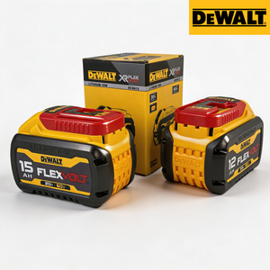 Batteries Li-ion Dewal XR Flexvolt 20v/60v MAX 15.0ah DCB615 pour perceuse et meuleuse Dewal, outils sans fil haute capacité - Product Image 3