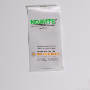 ป้ายผ้าซาตินพิมพ์ลายโลโก้แบบความร้อนสำหรับเสื้อหรือแจ็คเก็ต - Product Image 2