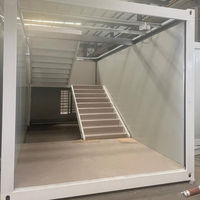 Vente en gros de maisons préfabriquées et personnalisables avec cabine de bureau Maisons faciles à assembler Conteneur d'habitation modulaire préfabriqué