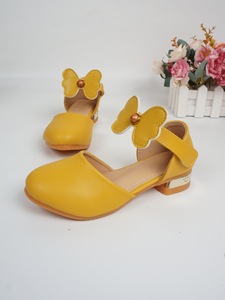 Zapatos Mary Jane para Niñas con Lazo y Perla, Cuero de Alta Calidad con Tacón, Zapatos Dulces para Niñas - Product Image 4