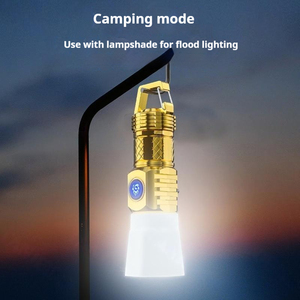 Bán Buôn Tùy Chỉnh 450 Lumens Loại C Có Thể Sạc Lại Nhựa Đèn Pin Thuận Tiện Loại C Có Thể Sạc Lại Đèn Pin - Product Image 5