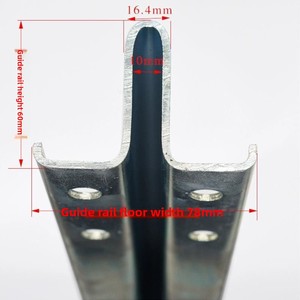 Rieles Guía para Elevadores T70 T75 T90, Rieles de Elevación en Forma de T Sólidos, Certificación ISO9001, Garantía de 3 Años - Product Image 5