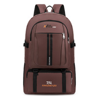 Sac à dos tendance 2025, mode simple, décontracté, léger, 75L, pour ordinateur portable, randonnée en plein air, imperméable, pour les voyages