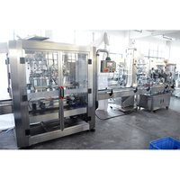 Ligne de production de remplissage de détergent à lessive entièrement intégrée, machine d'emballage de savon liquide, ligne complète d'emballage de liquides pour usage quotidien