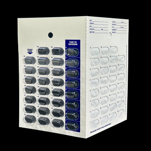 Sistem Kemasan Blister Tray Obat CPET Segel Dingin Bulanan, Kartu Sistem Satu Unit Dosis, Kemasan Buku, Mudah Dilipat, Tanpa Peralatan Tambahan - Product Image 6