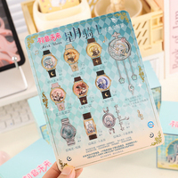 Reloj de Pulsera de Cuarzo con Personaje de Anime Hatsune Miku Star & Moon Knight, Caja Sorpresa, Accesorio para Estudiantes, Regalo