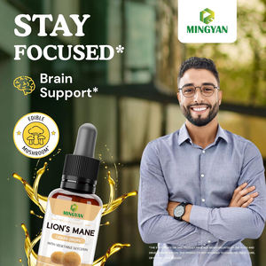 Großhandel Bio Löwen mähne Pilz Flüssigkeits tropfen Gehirn & Gedächtnis Unterstützung Immun Boost Antioxidans Kräuter mischung Ergänzung - Product Image 6