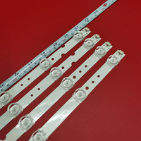 Kit de Barras LED Importadas ZR-645 55HR330M07B2 55HR330M08A2 V2 para TCL 55P65US 55F6 55L2 4C-LB5508-HR03J