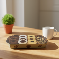 Fimardolci Assortiment de gâteaux sucrés fermentés, biscuits croustillants à la crème au chocolat, formes variées, 170g x 6 pièces
