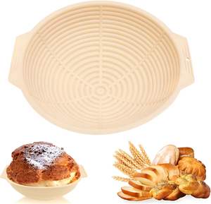 Panier à pain en silicone pliable et résistant à la chaleur, personnalisé, pour la fermentation du pain - Product Image 3