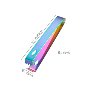 DFT33 SUS 304 High Quality Stainless Steel Ice Tongs 16cm - Product Image 3