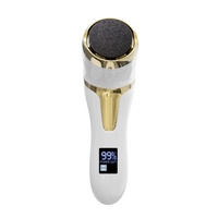 Lime à pieds électrique étanche IPX7 rechargeable Topcom TC11.1 pour éliminer les callosités et les peaux mortes