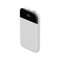 Batterie externe haute capacité pour l'extérieur, double sortie USB, écran d'affichage numérique, chargeur portable 10000 mAh pour téléphones mobiles