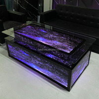 Table basse bistrot ktv light bar lumineux pour fête Bar lumineux Table de cocktail illuminée